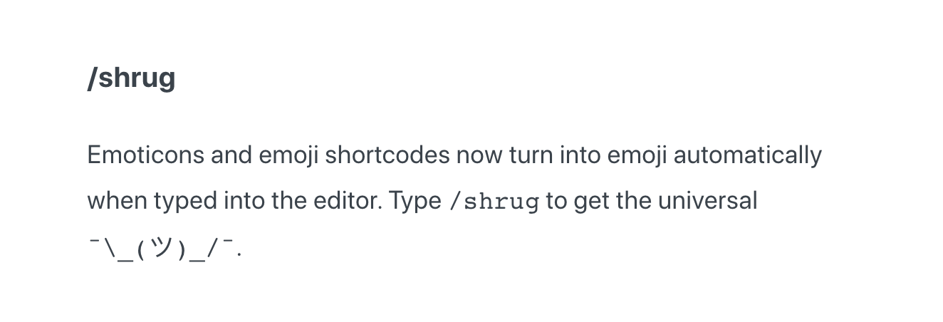 Email Marketing for Devtools: Screenshot of Linear's email showing the shrug emoji