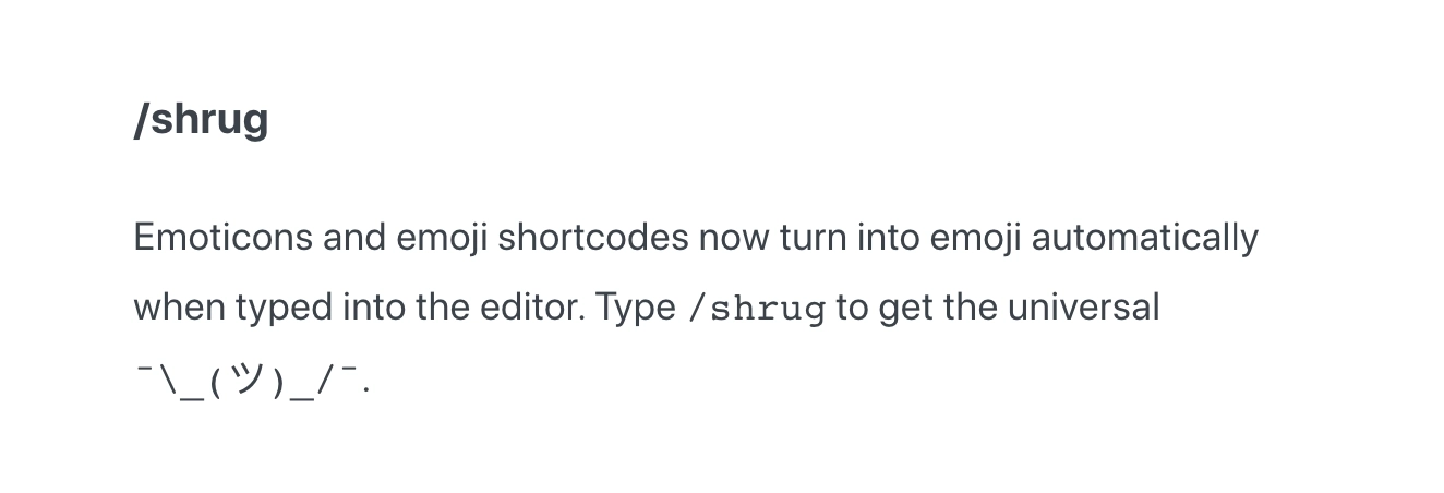 Email Marketing for Devtools: Screenshot of Linear's email showing the shrug emoji