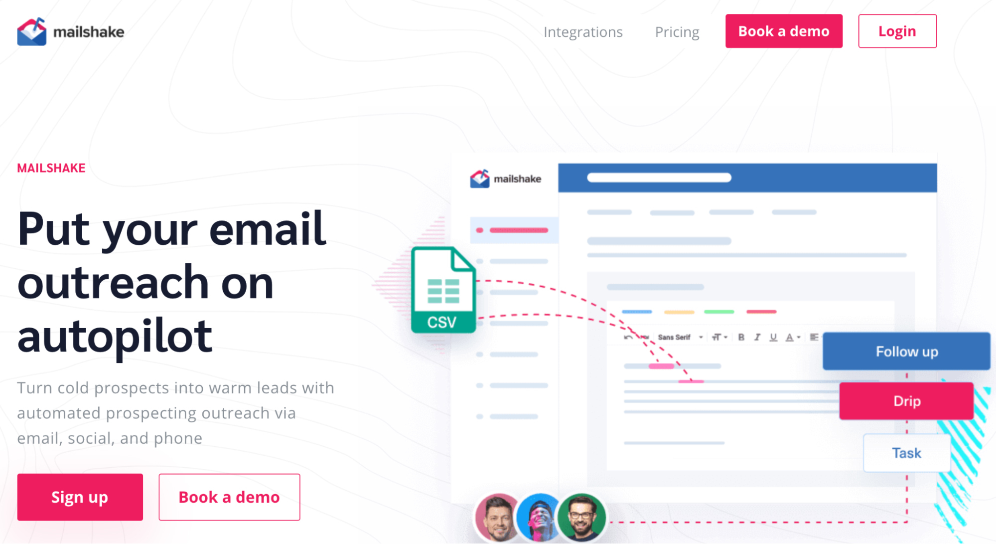 SaaS Marketing Automation Tools: Mailshake Screenshot