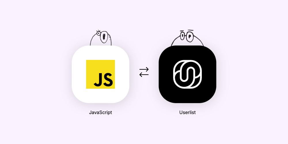 JavaScript to Userlist integration