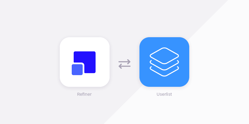 Refiner to Userlist integration