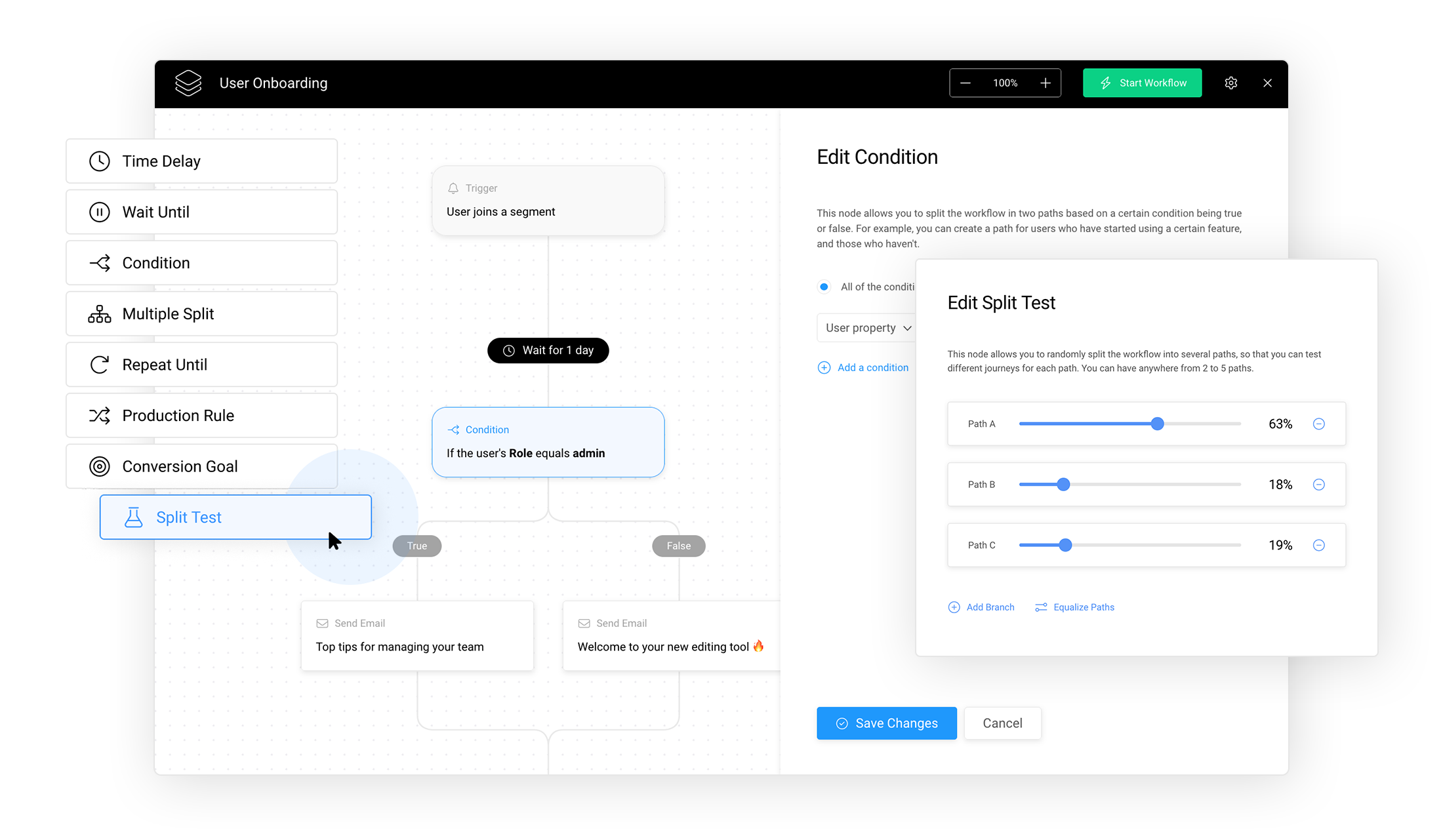 Userlist Redesign: Old version of workflows
