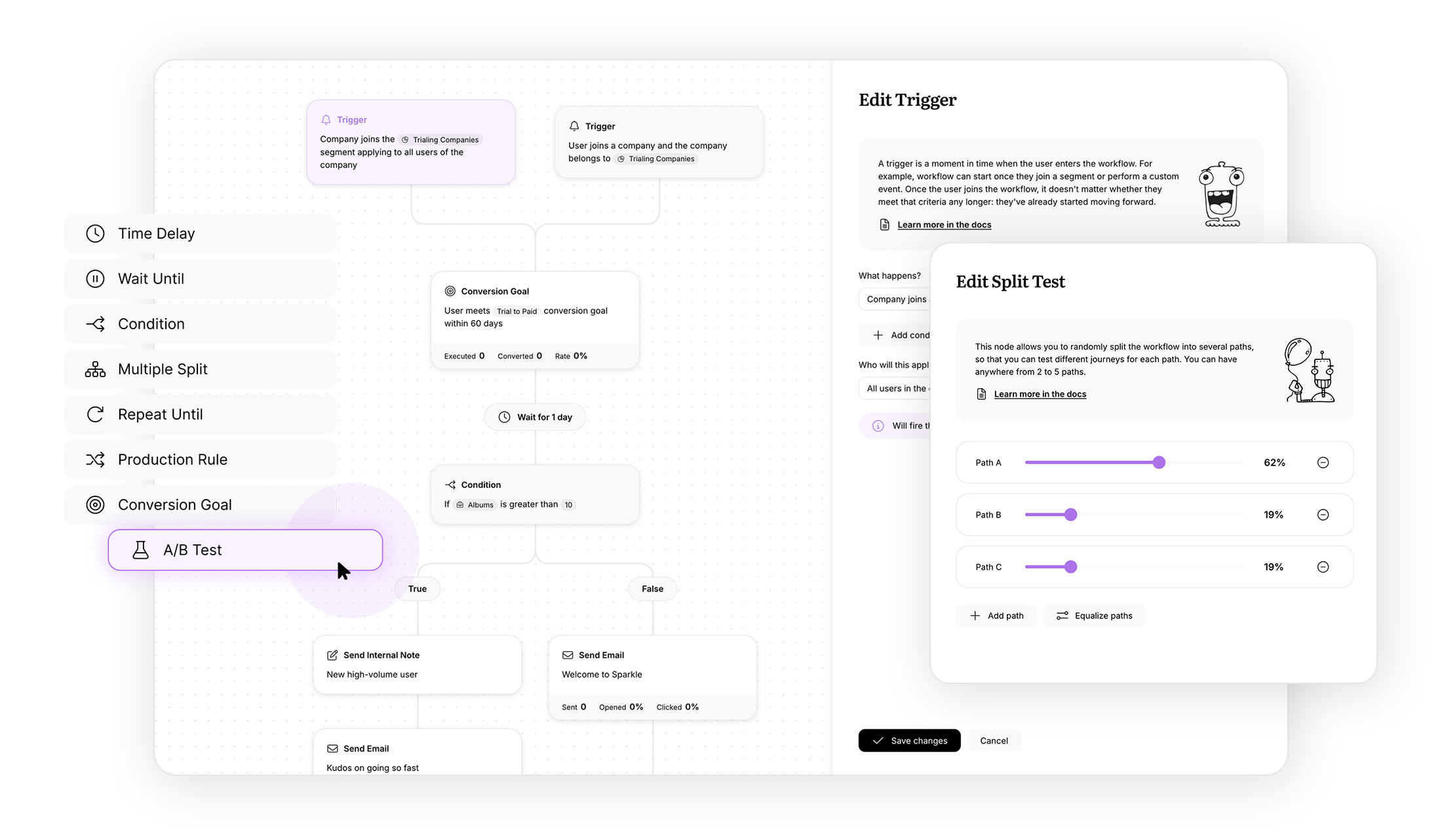 Userlist Redesign: New version of workflows