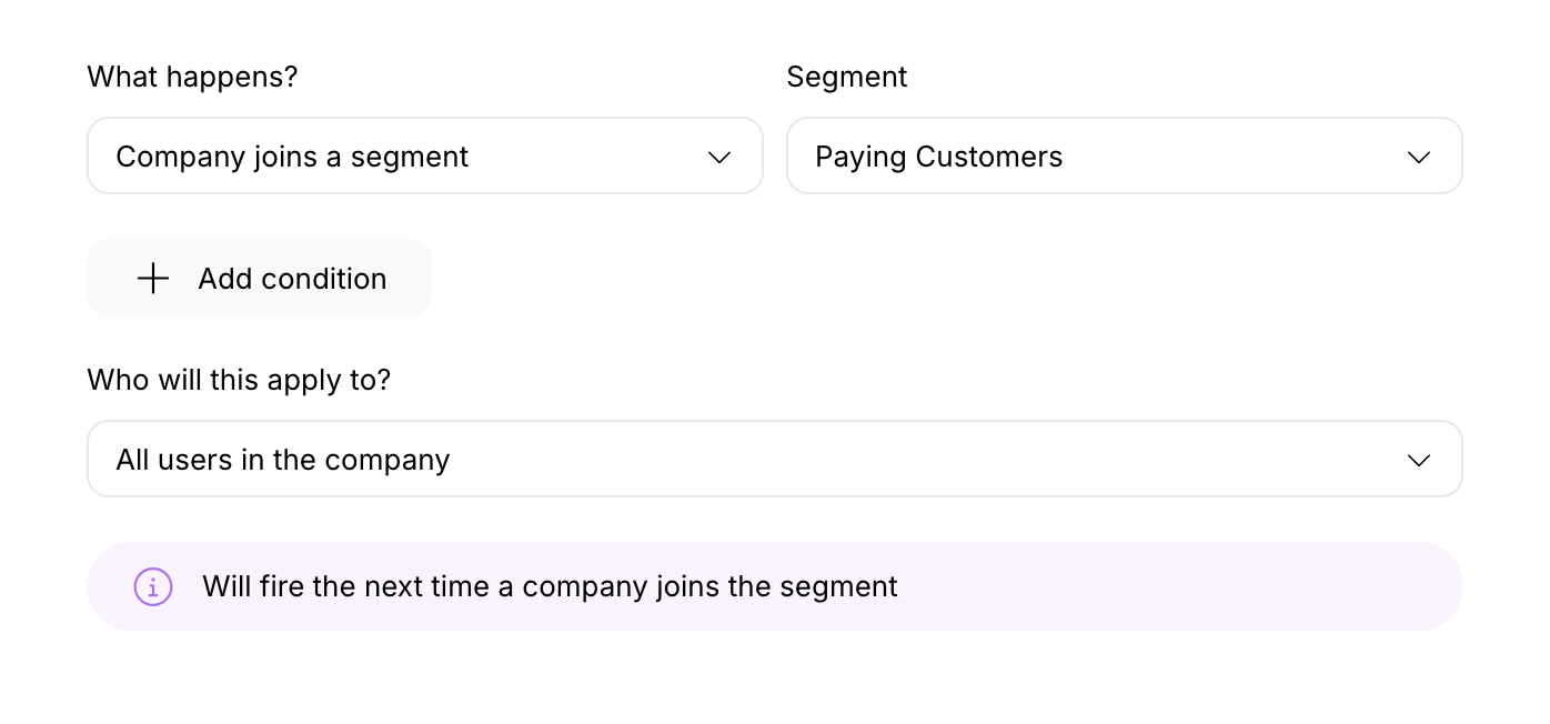 Triggering a workflow for all users